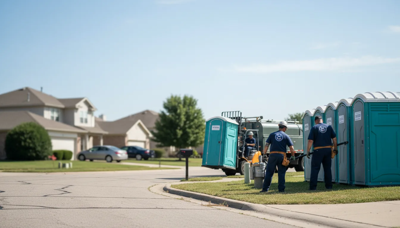 Porta Potty Rental in Shirley, IL near me
